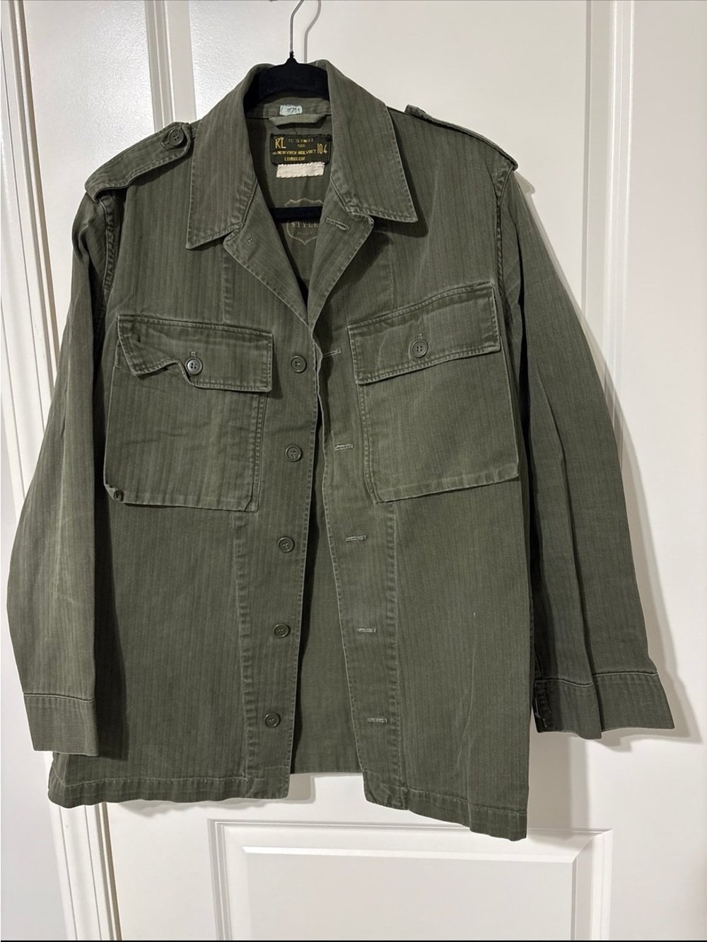Stash Style Bowie Vintage Military Jacket